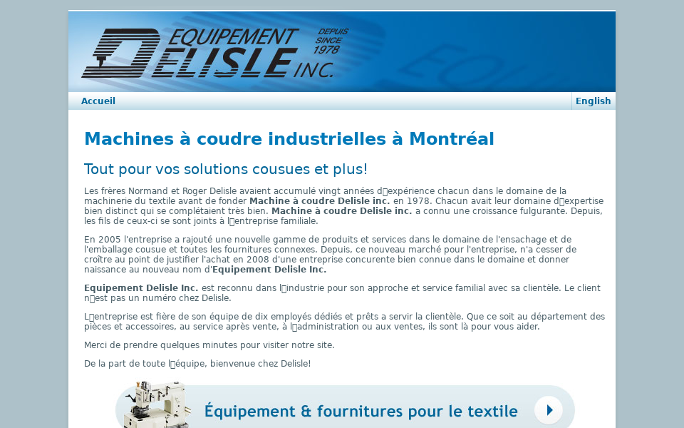 delislesewing.com/fr/ screen capture