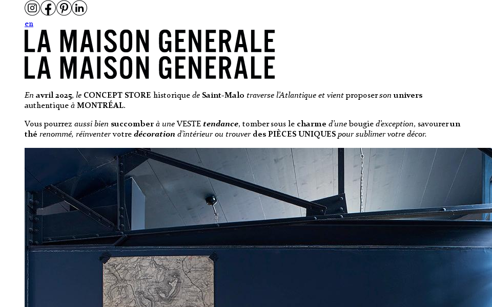 lamaisongenerale.ca/ screen capture