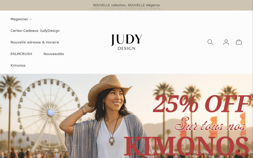 judydesign.com screen capture