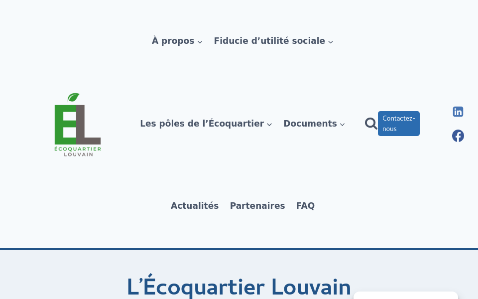 ecoquartierlouvain.ca/ screen capture