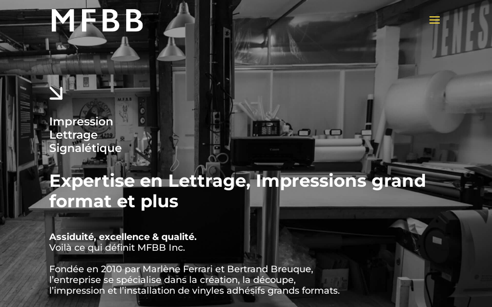 mfbblettrage.com screen capture