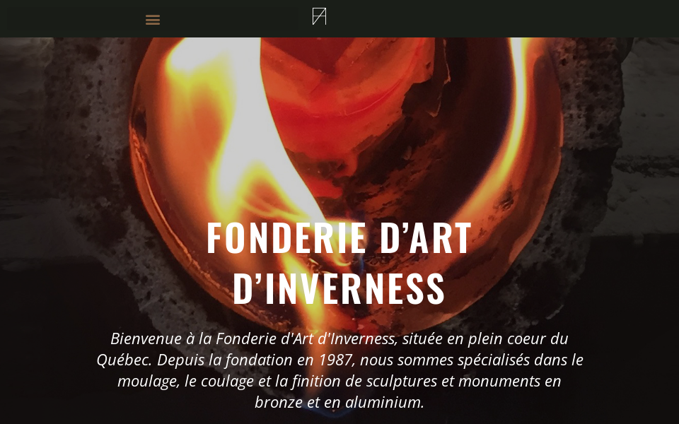 fonderieart.com screen capture