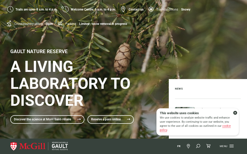 gault.mcgill.ca/ screen capture