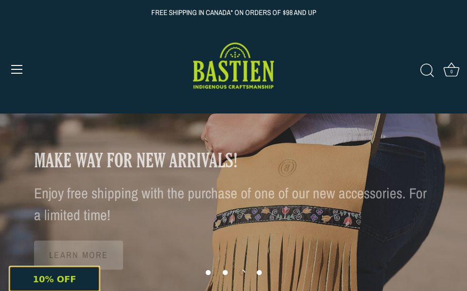 bastienindustries.ca/ screen capture