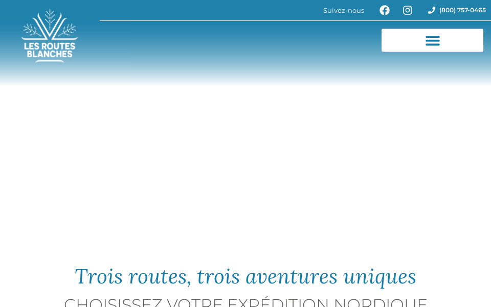 lesroutesblanches.com/ screen capture