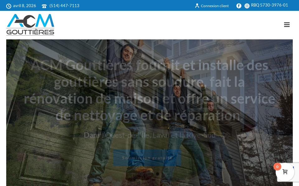 acmgouttieres.com/ screen capture