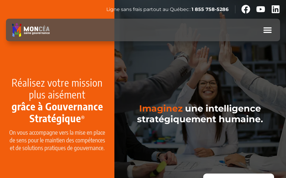 sainegouvernance.com/ screen capture
