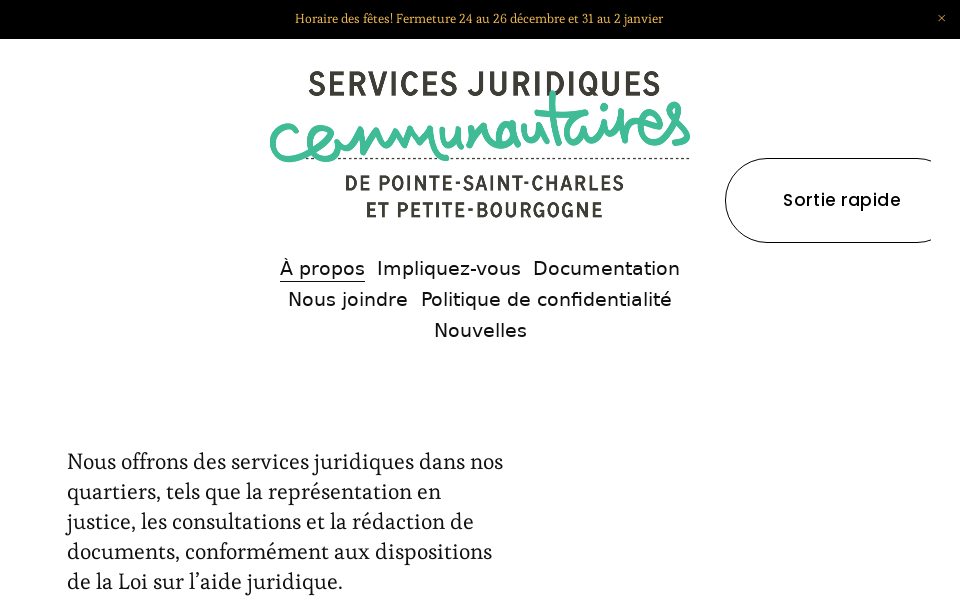 www.servicesjuridiques.org/ screen capture