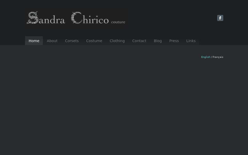 sandrachiricocouture.weebly.com/ screen capture