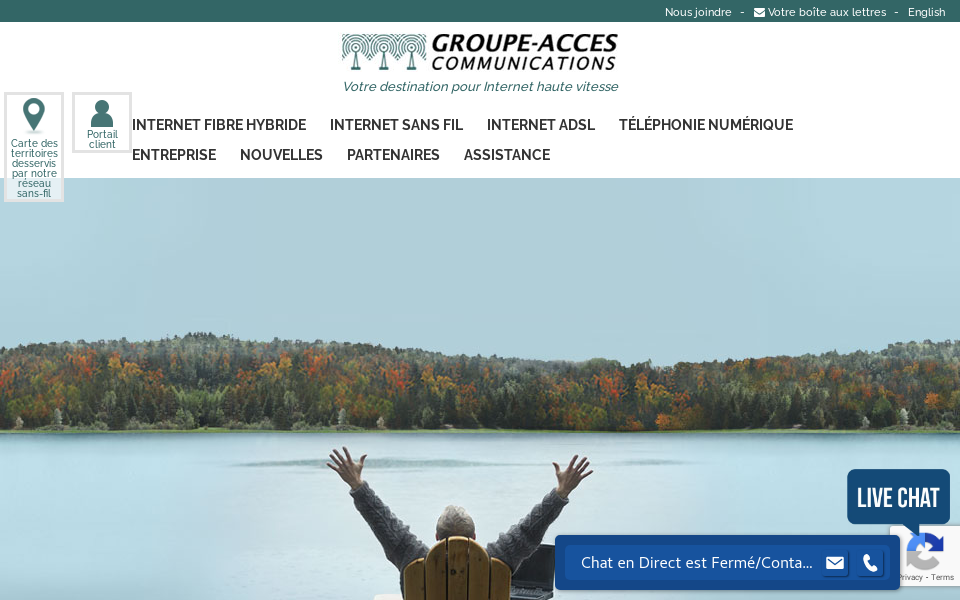 acces.com/ screen capture