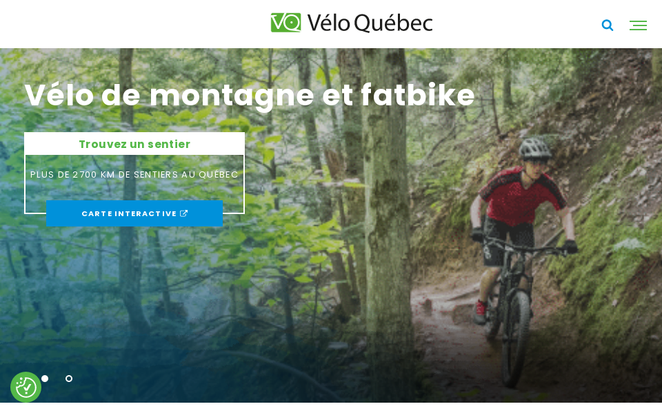www.velo.qc.ca/ screen capture