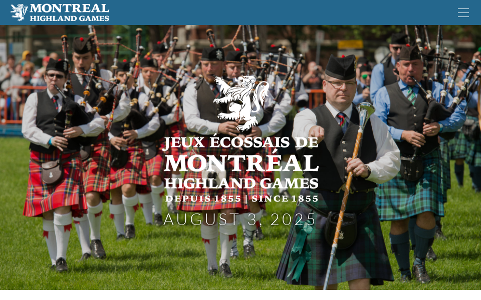 www.montrealhighlandgames.com/ screen capture