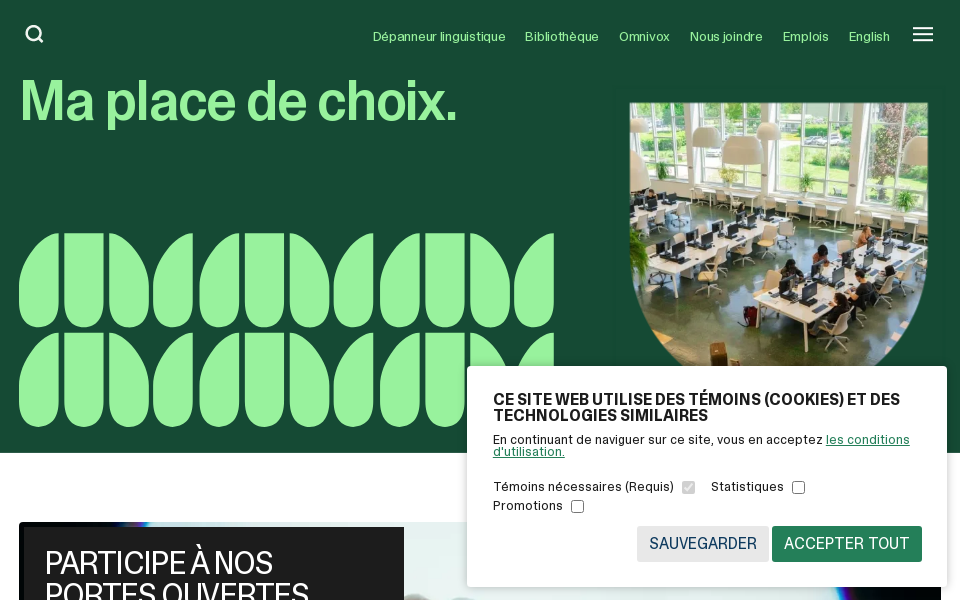 cegepmv.ca/ screen capture