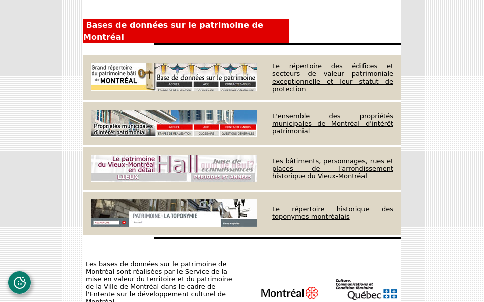 patrimoine.ville.montreal.qc.ca/ screen capture