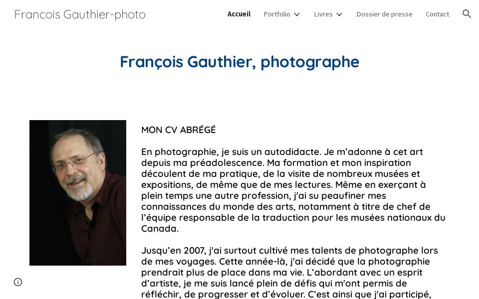 www.francoisgauthier-photo.com/ screen capture