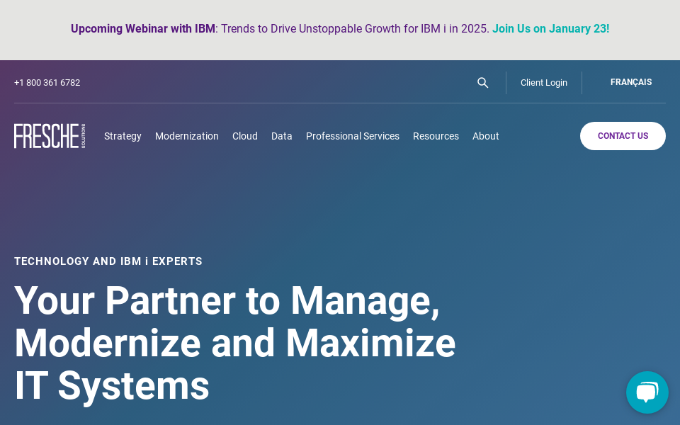 freschesolutions.com/ screen capture