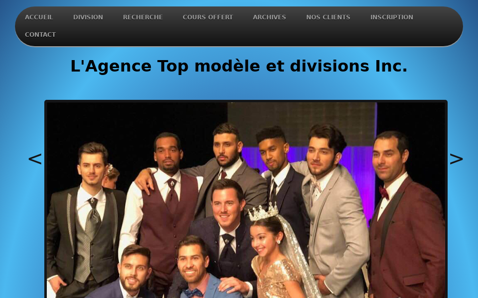 agencetopmodele.ca/ screen capture