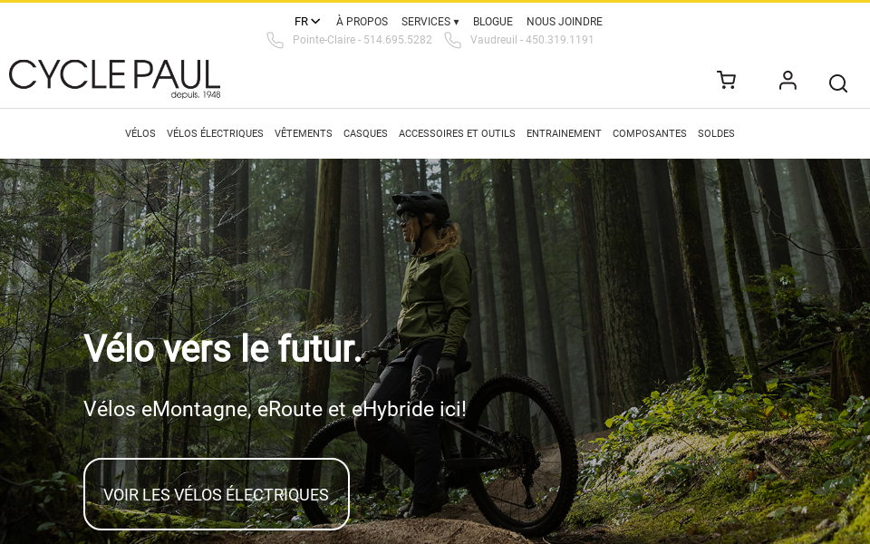 cyclepaul.com/ screen capture