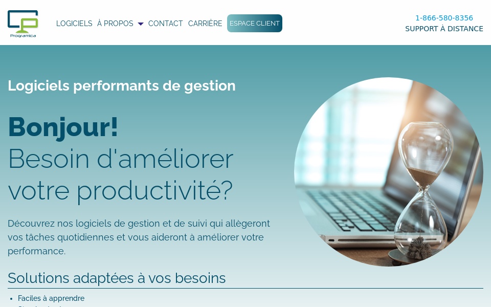 programica.ca/ screen capture