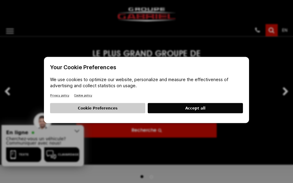 gabriel.ca/ screen capture