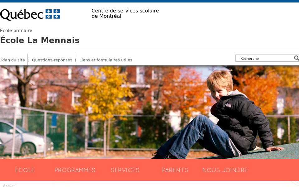 la-mennais.cssdm.gouv.qc.ca/ screen capture