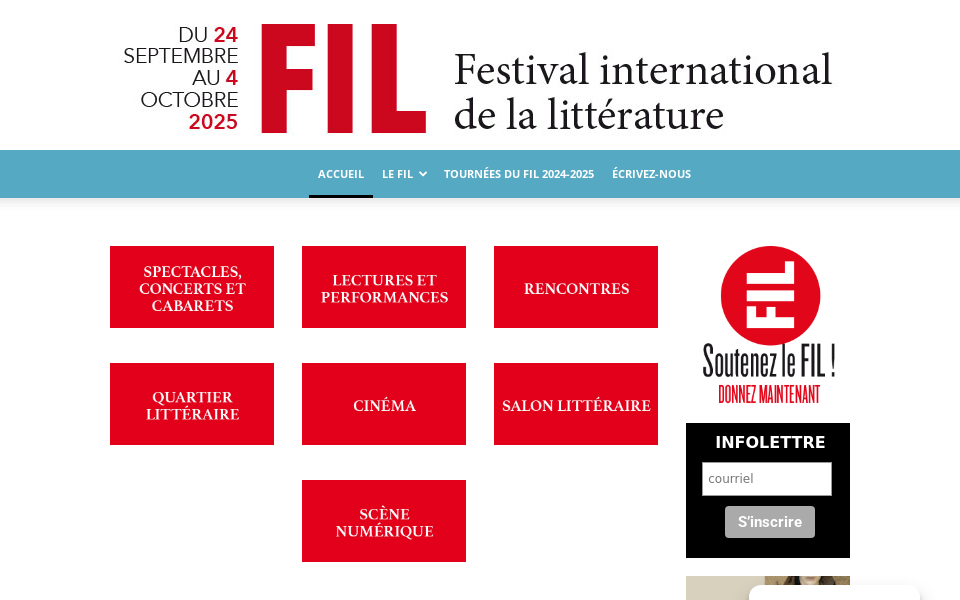 festival-fil.qc.ca screen capture