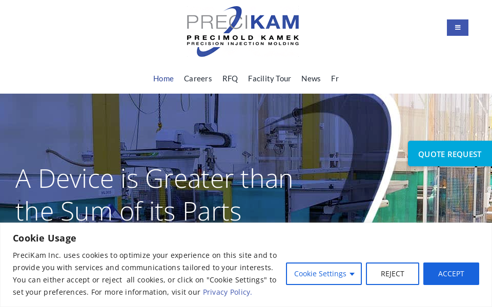 precikam.com/ screen capture