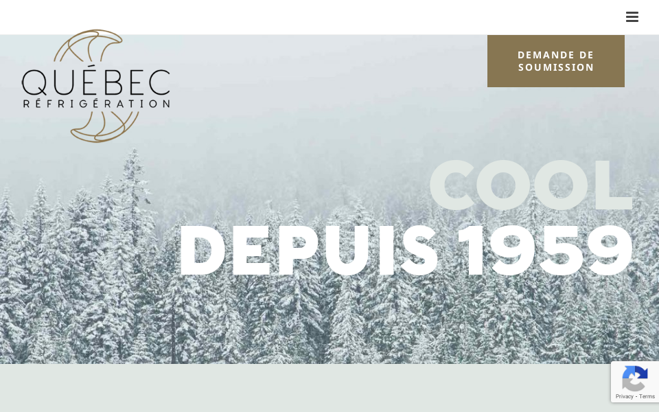 quebecrefrigeration.com/ screen capture