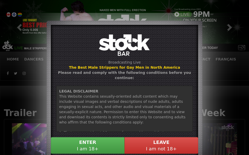 www.stockbar.com screen capture