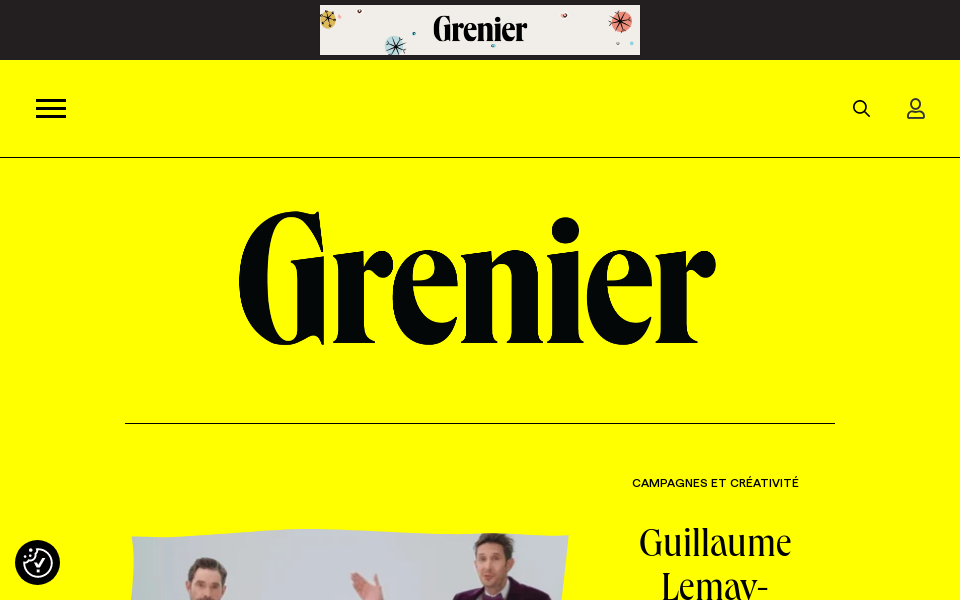 www.grenier.qc.ca/ screen capture