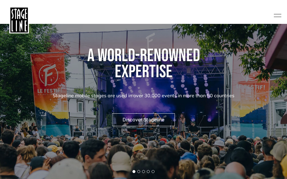 stageline.com/ screen capture