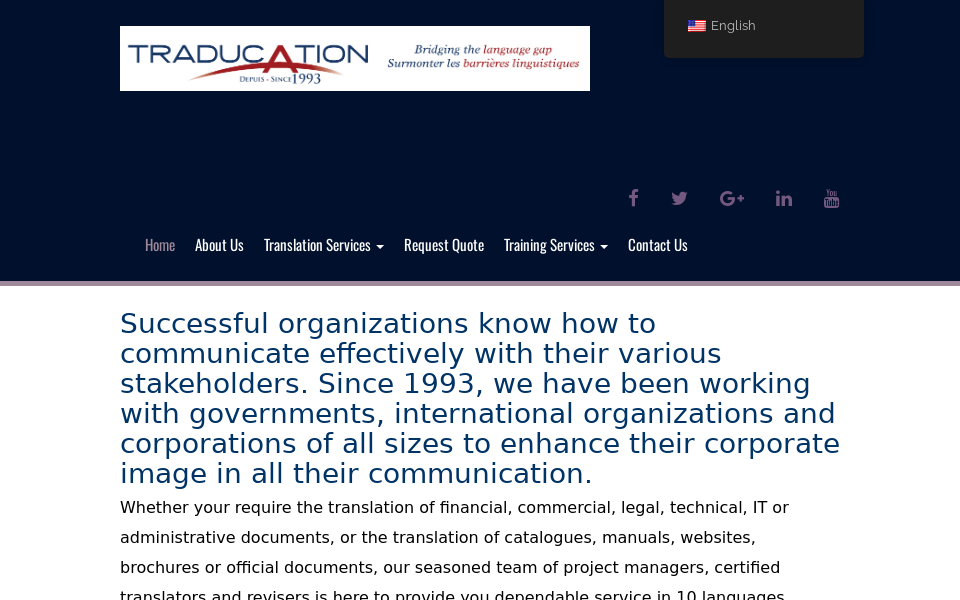 traducation.com/ screen capture